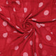 Huge Red Polka Dot Digital Printed Fabric  - Pure Georgette – pg 0 ta07539 110 huge red polka dot digital printed fabric pure georgette 1
