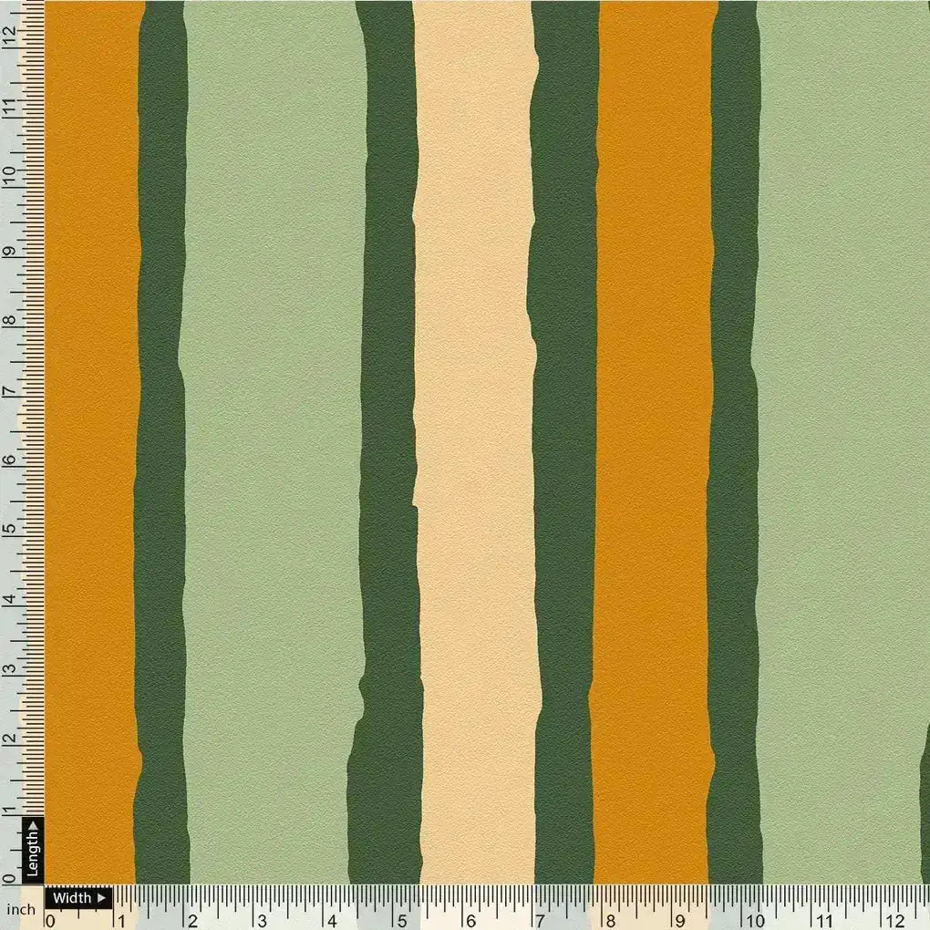 Yellow Green Stripes Digital Printed Fabric - Pure Georgette – pg 0 ta07540 110 yellow green stripes digital printed fabric pure georgette 4