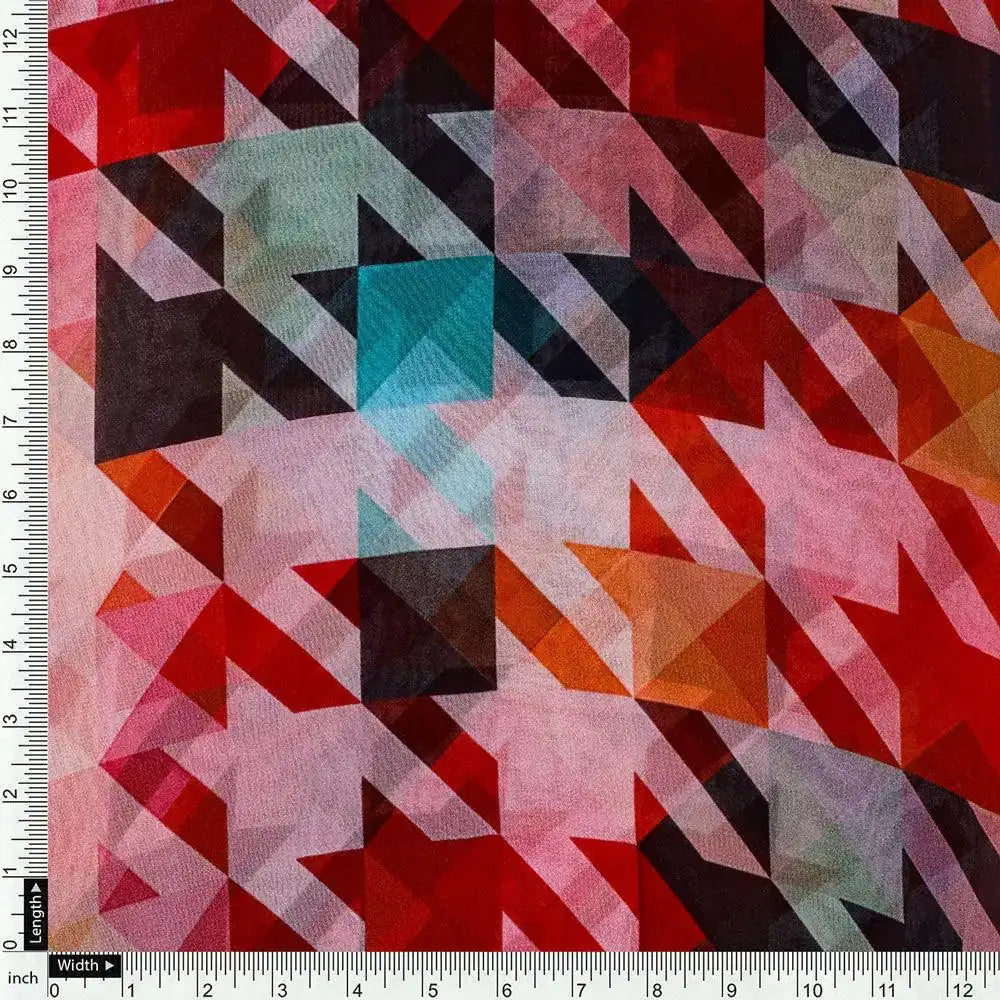 Attractive Multicolor Abstract Pattern Digital Printed Fabric - Pure Georgette – pg 0 ta07709a 110 attractive multicolor abstract pattern digital printed fabric pure georgette 4