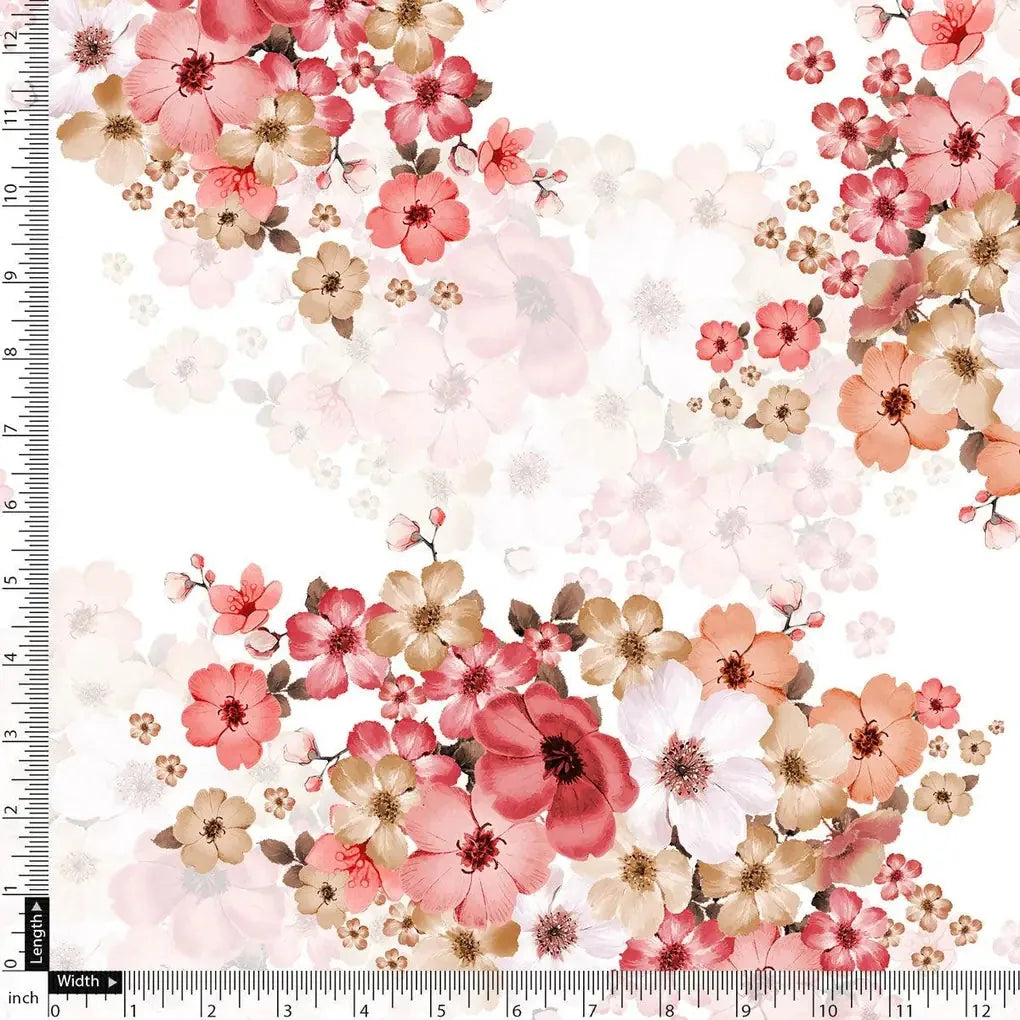 Peach Flower Printed Pure Georgette Fabric Material – pg 0 ta08269p2 110 peach flower printed pure georgette fabric material 5