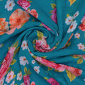 Beautiful Multicolour Anemone Roses Digital Printed Fabric - Pure Georgette – pg 0 ta08277p 110 beautiful multicolour anemone roses digital printed fabric pure georgette 1