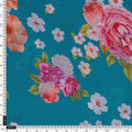 Beautiful Multicolour Anemone Roses Digital Printed Fabric - Pure Georgette – pg 0 ta08277p 110 beautiful multicolour anemone roses digital printed fabric pure georgette 4