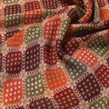 Multicolour With Flower Honeycomb Digital Printed Fabric - Pure Georgette – pg 0 ta08278p4 110 multicolour with flower honeycomb digital printed fabric pure georgette 3