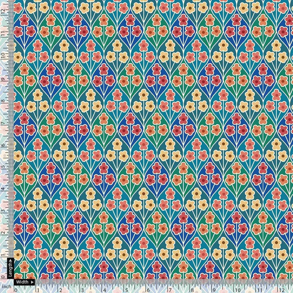 Tiny Decorative Allamanda Multicolour Digital Printed Fabric - Pure Georgette – pg 0 ta08290p1 110 tiny decorative allamanda multicolour digital printed fabric pure georgette 4