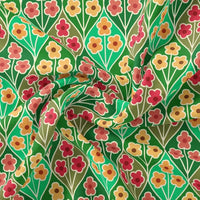 Multicolour Allmandar Flower Ogee Art Digital Printed Fabric - Pure Georgette – pg 0 ta08290p3 110 multicolour allmandar flower ogee art digital printed fabric pure georgette 1