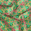 Multicolour Allmandar Flower Ogee Art Digital Printed Fabric - Pure Georgette – pg 0 ta08290p3 110 multicolour allmandar flower ogee art digital printed fabric pure georgette 4