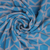 Harlequin Square And Hexagon Digital Printed Fabric - Pure Georgette – pg 0 ta08300 110 harlequin square and hexagon digital printed fabric pure georgette 1