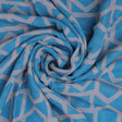 Harlequin Square And Hexagon Digital Printed Fabric - Pure Georgette – pg 0 ta08300 110 harlequin square and hexagon digital printed fabric pure georgette 1