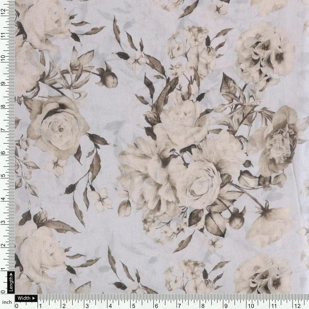 Floral Bright Golden Floral Digital Printed Fabric - Pure Georgette – pg 0 ta08305 110 floral bright golden floral digital printed fabric pure georgette 4