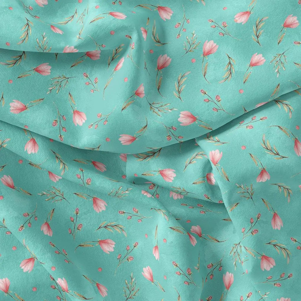 Romantic And Feminine Digital Printed Fabric - Pure Georgette – pg 0 ta08310 110 romantic and feminine digital printed fabric pure georgette 1