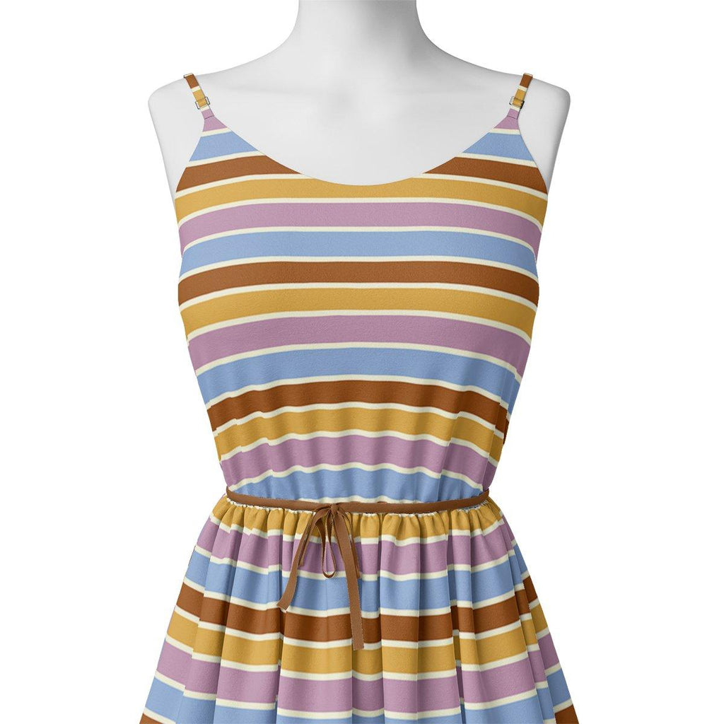 Cool Bengal Strips Multicolour Digital Printed Fabric - Pure Georgette – pg 0 ta08312p 110 cool bengal strips multicolour digital printed fabric pure georgette 2