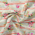 Decorative Watercolour Spring Floral Digital Printed Fabric - Pure Georgette – pg 0 ta08315p 110 decorative watercolour spring floral digital printed fabric pure georgette 1