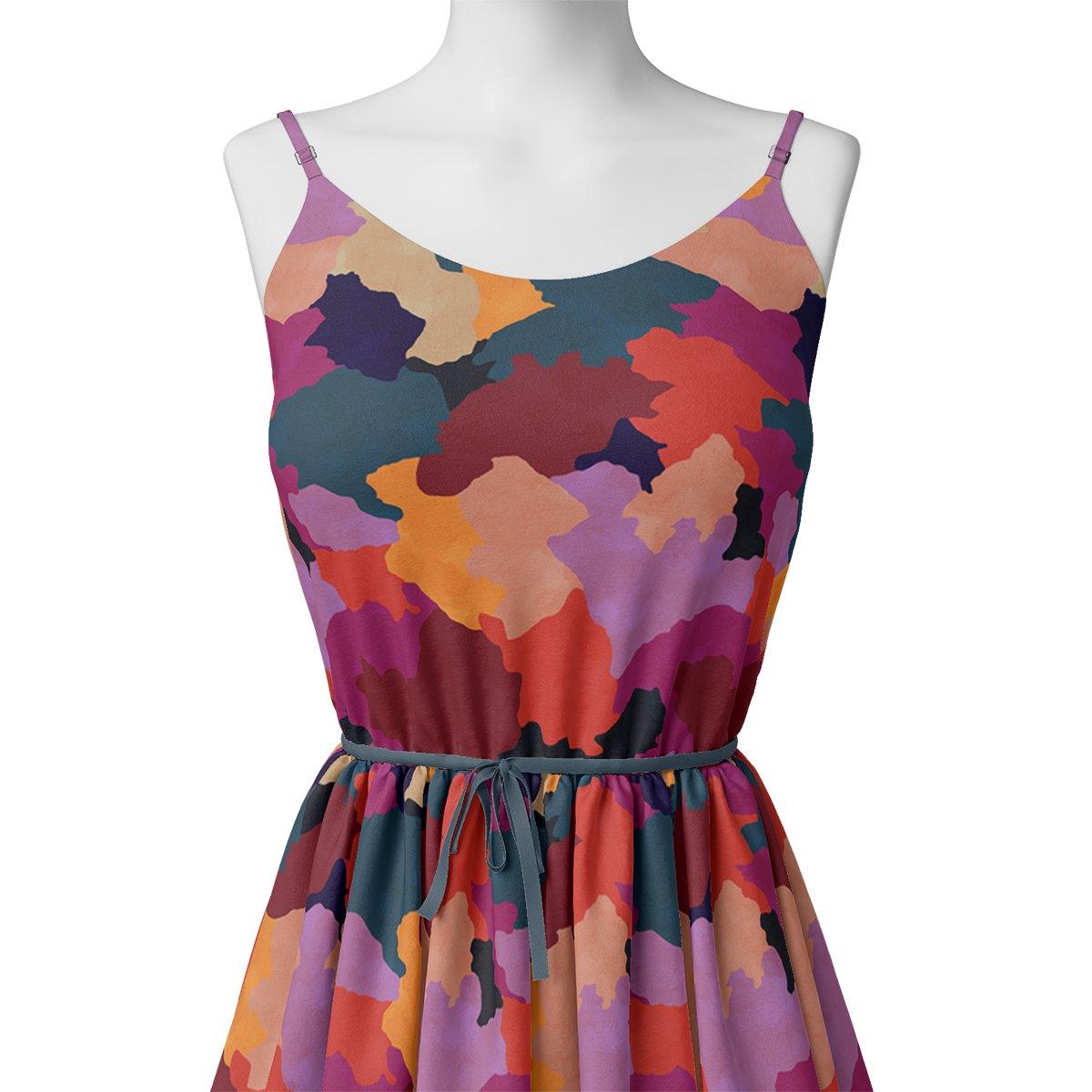 Morden Paint Of Art Multicolour Digital Printed Fabric - Pure Georgette – pg 0 ta08326p5 110 morden paint of art multicolour digital printed fabric pure georgette 2