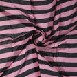 Bayadere Stripes Black With Pink Digital Printed Fabric - Pure Georgette – pg 0 ta08373 110 bayadere stripes black with pink digital printed fabric pure georgette 1