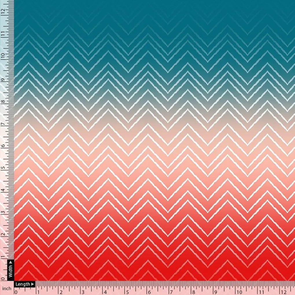 Morden Colours Of Zigzag Digital Printed Fabric - Pure Georgette – pg 0 ta08377p3 110 morden colours of zigzag digital printed fabric pure georgette 4