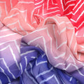 Seamless Multicolour Zigzag Digital Printed Fabric - Pure Georgette – pg 0 ta08377p5 110 seamless multicolour zigzag digital printed fabric pure georgette 3