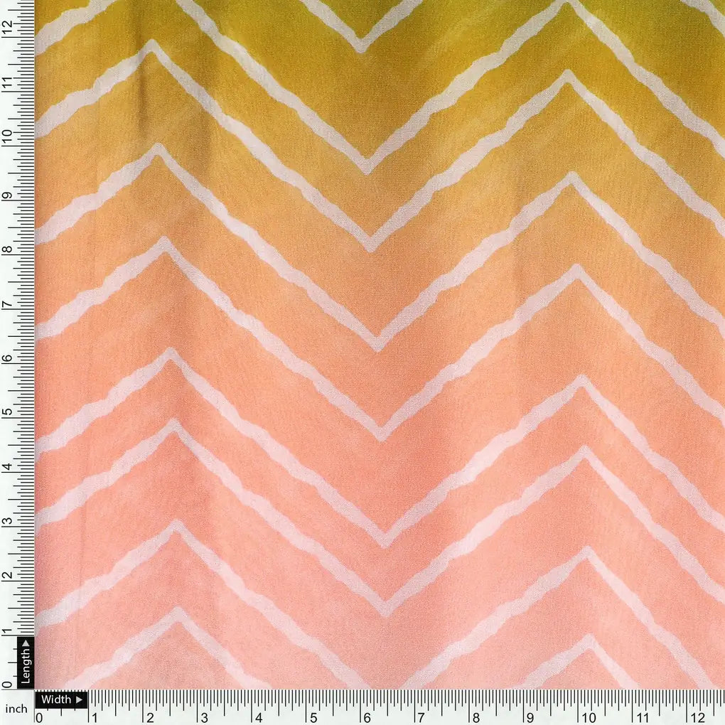 Seamless Multicolours Zigzag Digital Printed Fabric - Pure Georgette – pg 0 ta08377p6 110 seamless multicolours zigzag digital printed fabric pure georgette 4