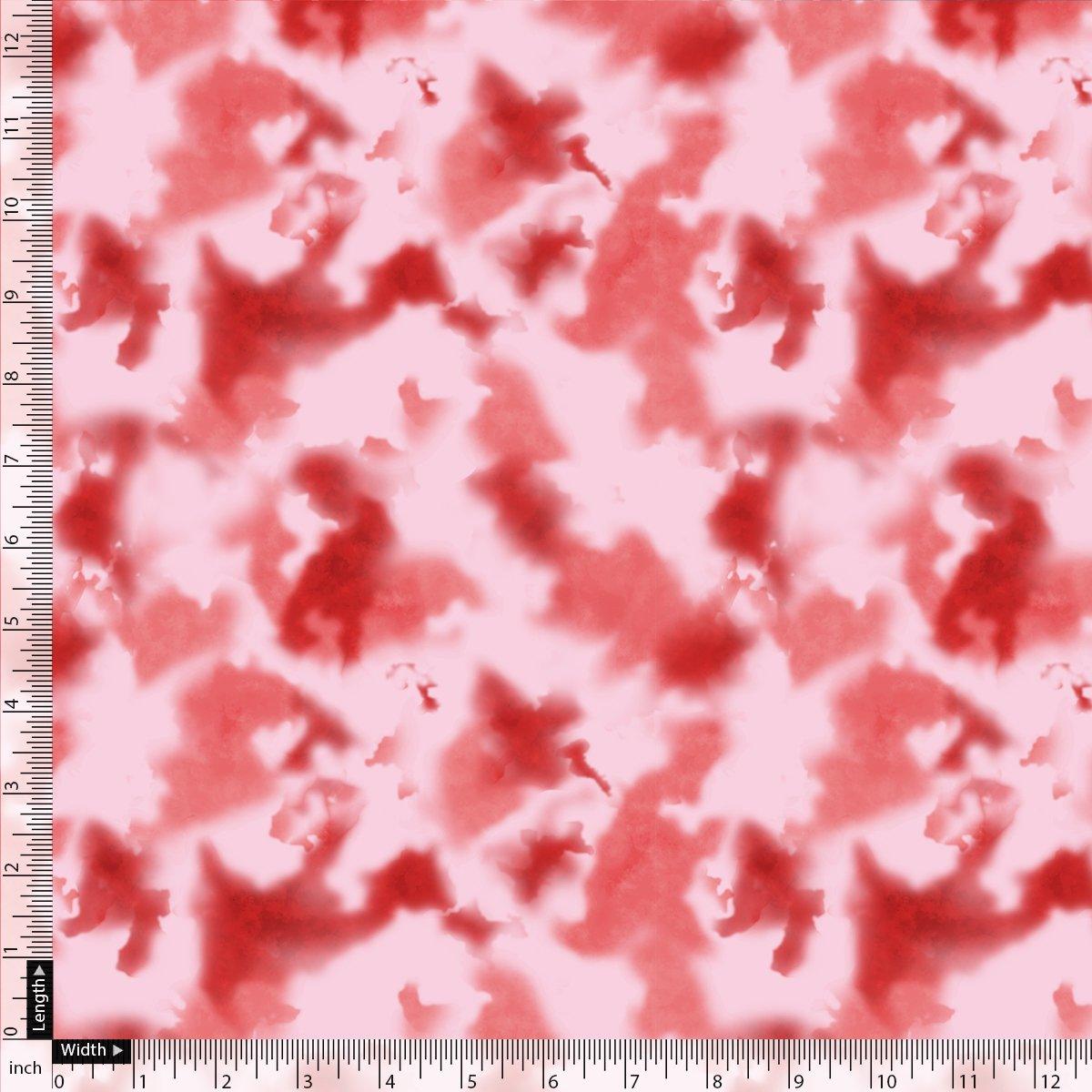 Watercolour Colour Red Spot Digital Printed Fabric - Pure Georgette – pg 0 ta08474p2 110 watercolour colour red spot digital printed fabric pure georgette 4