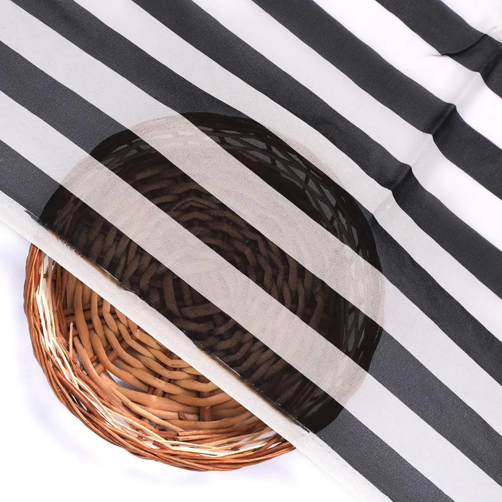 Decorative Black And White Zebra Digital Printed Fabric - Pure Georgette – pg 0 ta08501p2 110 decorative black and white zebra digital printed fabric pure georgette 2