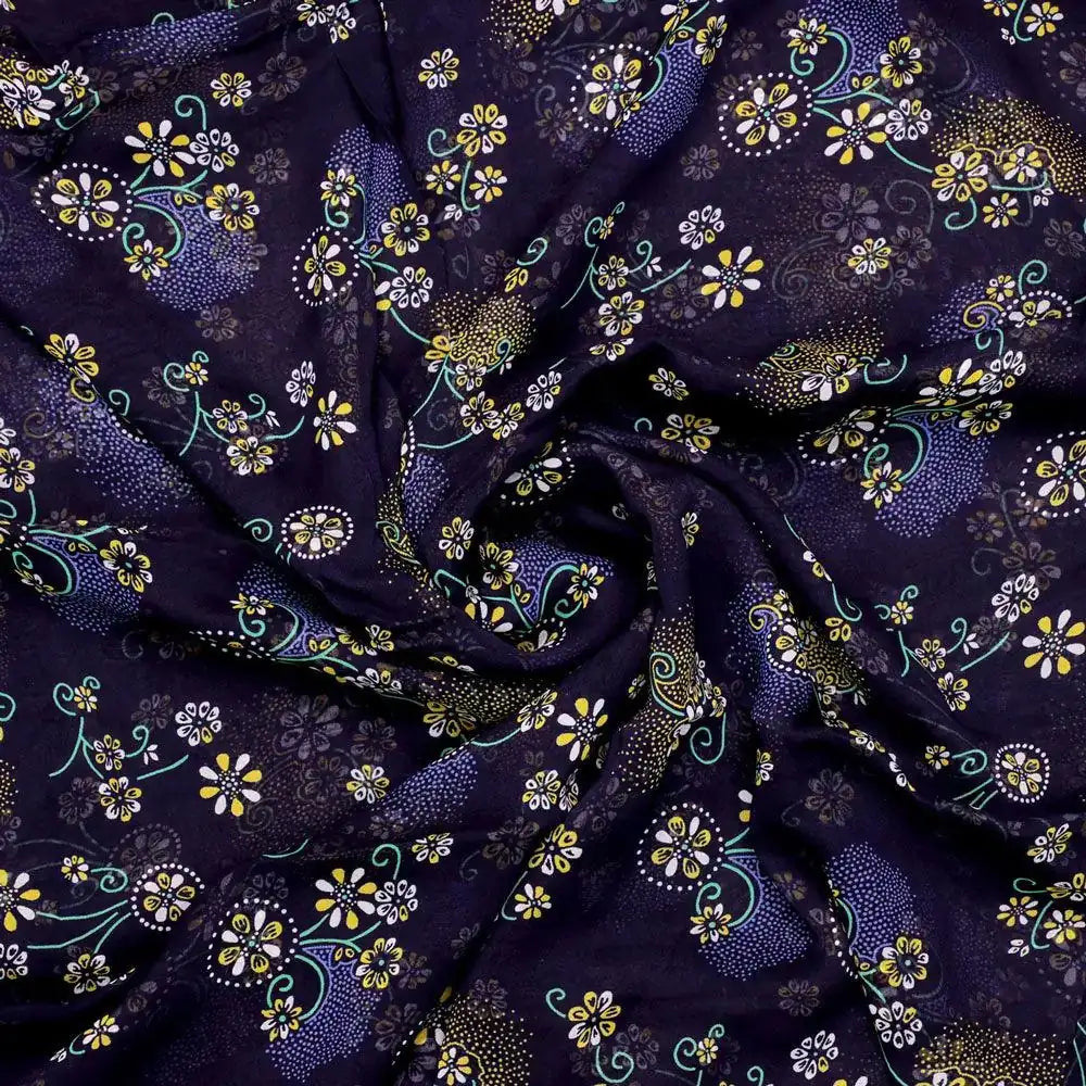 Royal Orchid Ditsy Digital Printed Fabric - Pure Georgette – pg 0 ta08543 110 royal orchid ditsy digital printed fabric pure georgette 1