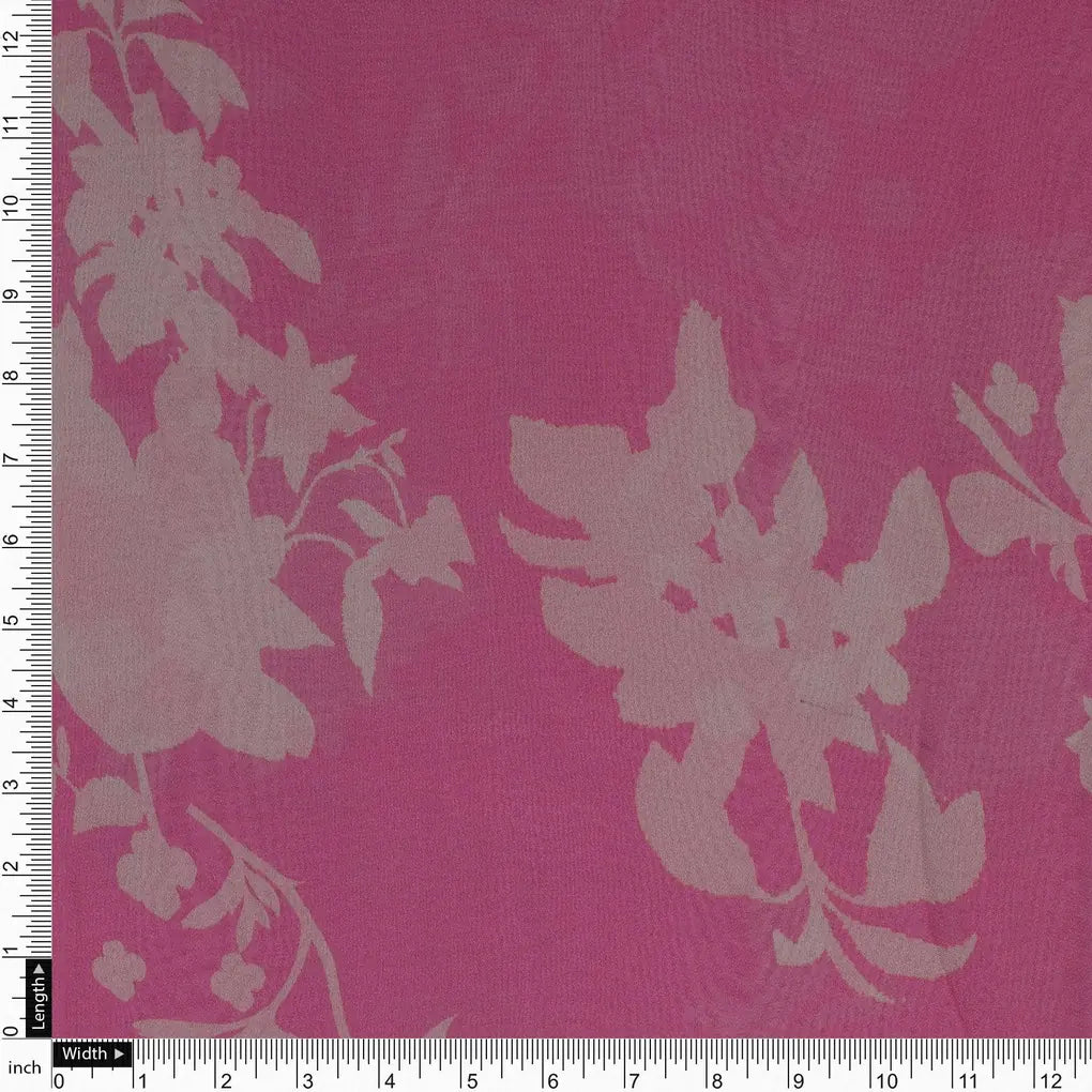 Vintage Old Spoted Flower Digital Printed Fabric - Pure Georgette – pg 0 ta08569p1 110 vintage old spoted flower digital printed fabric pure georgette 4