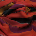 Tiny Serpentine Stripes Pattern Digital Printed Fabric - Pure Georgette – pg 0 ta08572 110 tiny serpentine stripes pattern digital printed fabric pure georgette 3