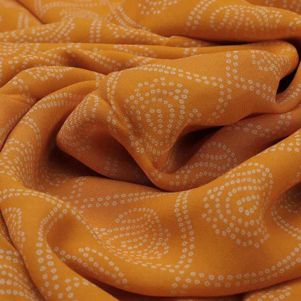 Creative Yellow Doted Seamless Digital Printed Fabric - Pure Georgette – pg 0 ta08750 110 creative yellow doted seamless digital printed fabric pure georgette 3