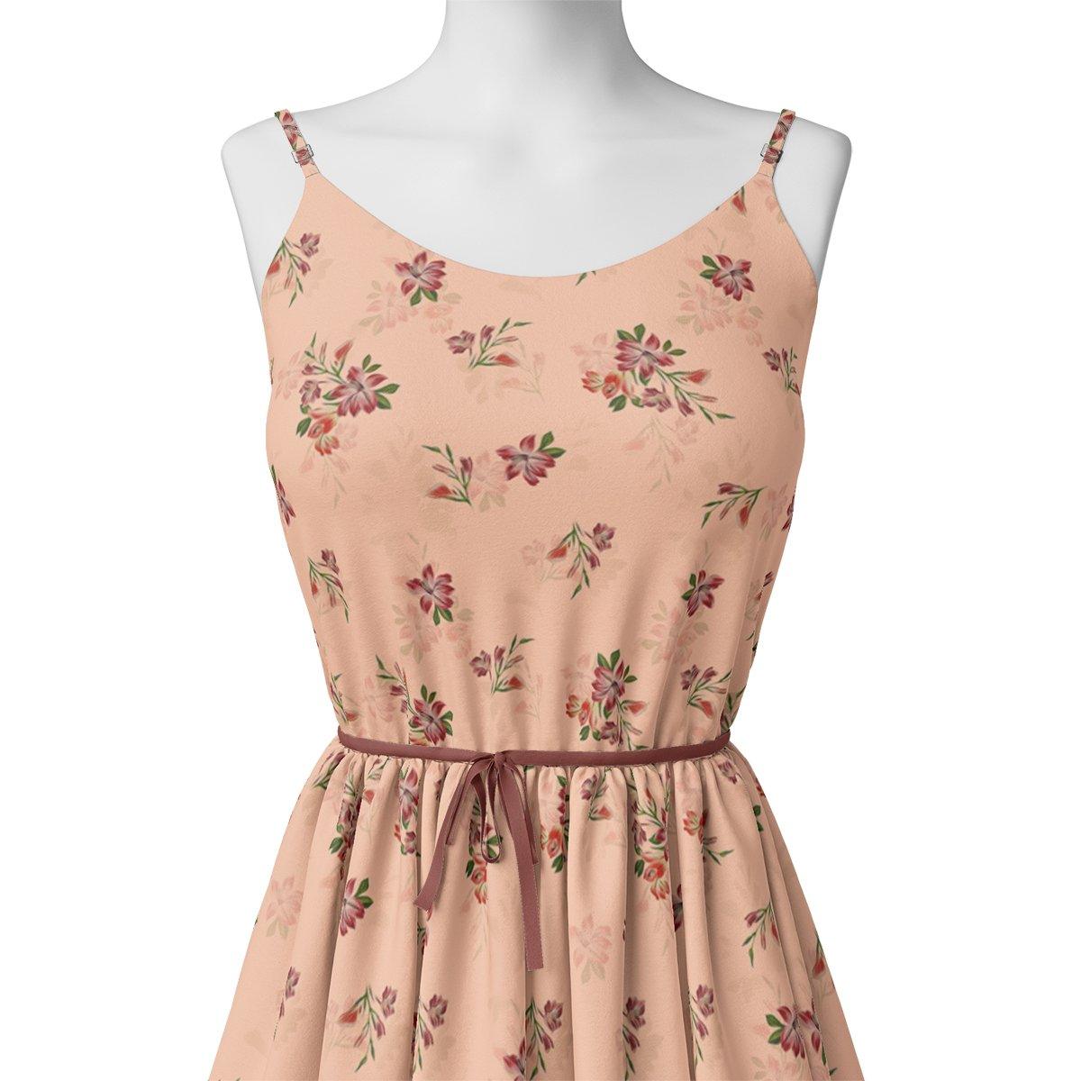 Lovely Pink Orchid Bunch Digital Printed Fabric - Pure Georgette – pg 0 ta08792 110 lovely pink orchid bunch digital printed fabric pure georgette 2