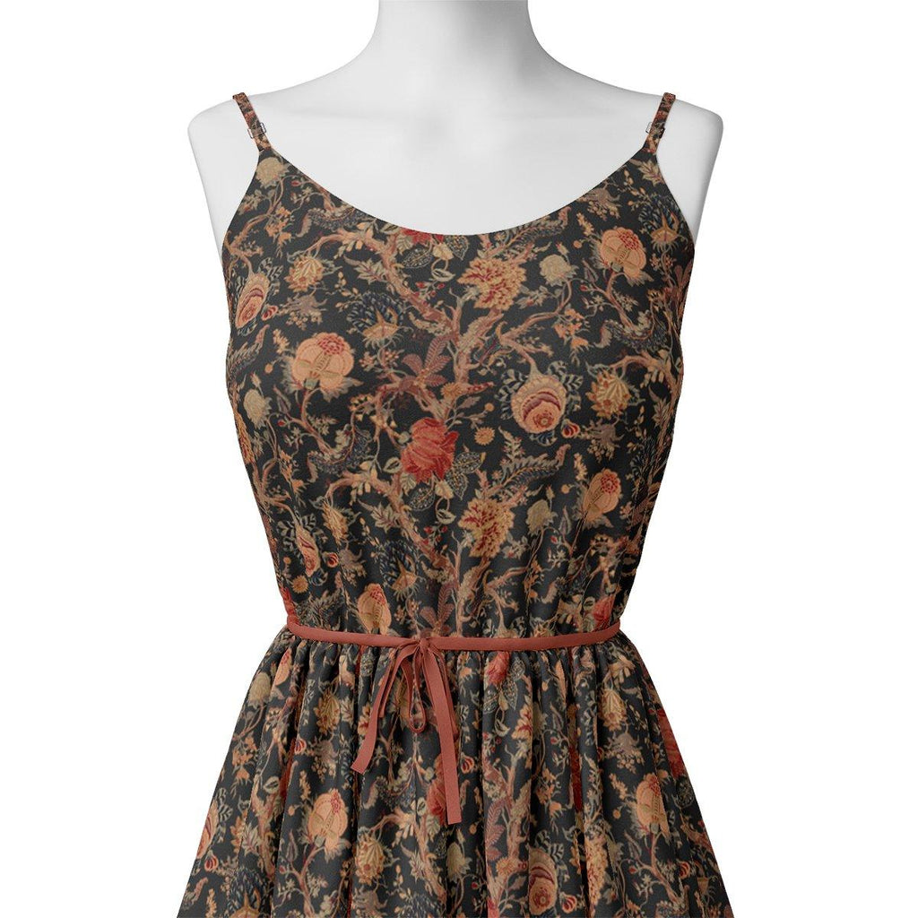 Japanese Chinoiserie Natural Digital Printed Fabric - Pure Georgette – pg 0 ta08826 110 japanese chinoiserie natural digital printed fabric pure georgette 2