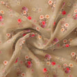 Coffee Floral Printed Pure Georgette Fabric Material – pg 0 ta08834p18 110 coffee floral printed pure georgette fabric material 1