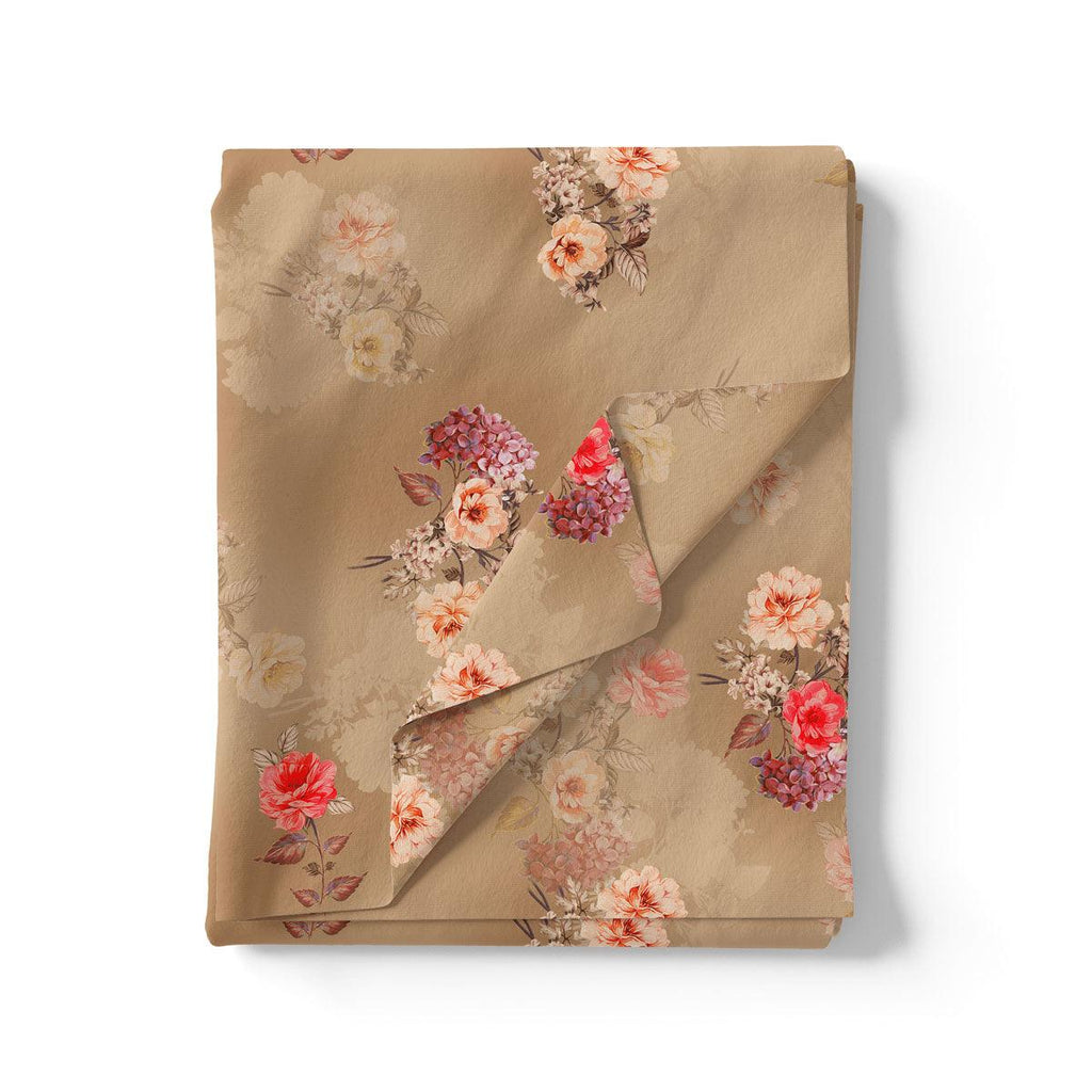 Coffee Floral Printed Pure Georgette Fabric Material – pg 0 ta08834p18 110 coffee floral printed pure georgette fabric material 3