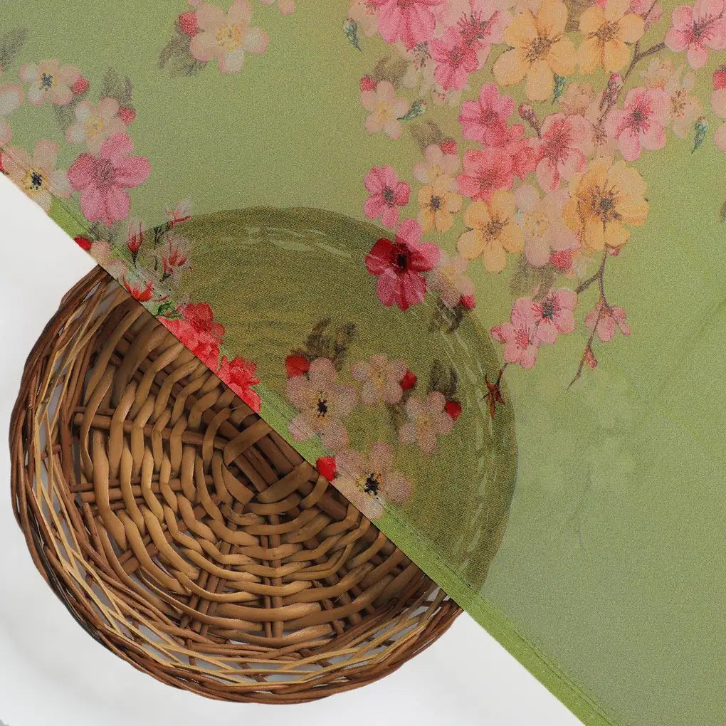 Multi Colour Tiny Beautiful Chintz Printed Fabric - Pure Georgette – pg 0 ta08843 110 multi colour tiny beautiful chintz printed fabric pure georgette 2