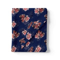 Valvet Blue Background With Creamy Roses Digital Printed Fabric - Pure Georgette – pg 0 ta08948p1 110 valvet blue background with creamy roses digital printed fabric pure georgette 3
