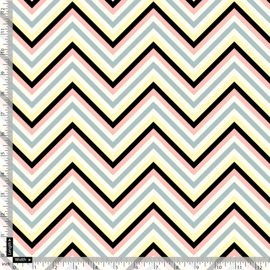 Trending Multicolor Zigzag Digital Printed Fabric - Pure Georgette – pg 0 ta08993p2 110 trending multicolor zigzag digital printed fabric pure georgette 5
