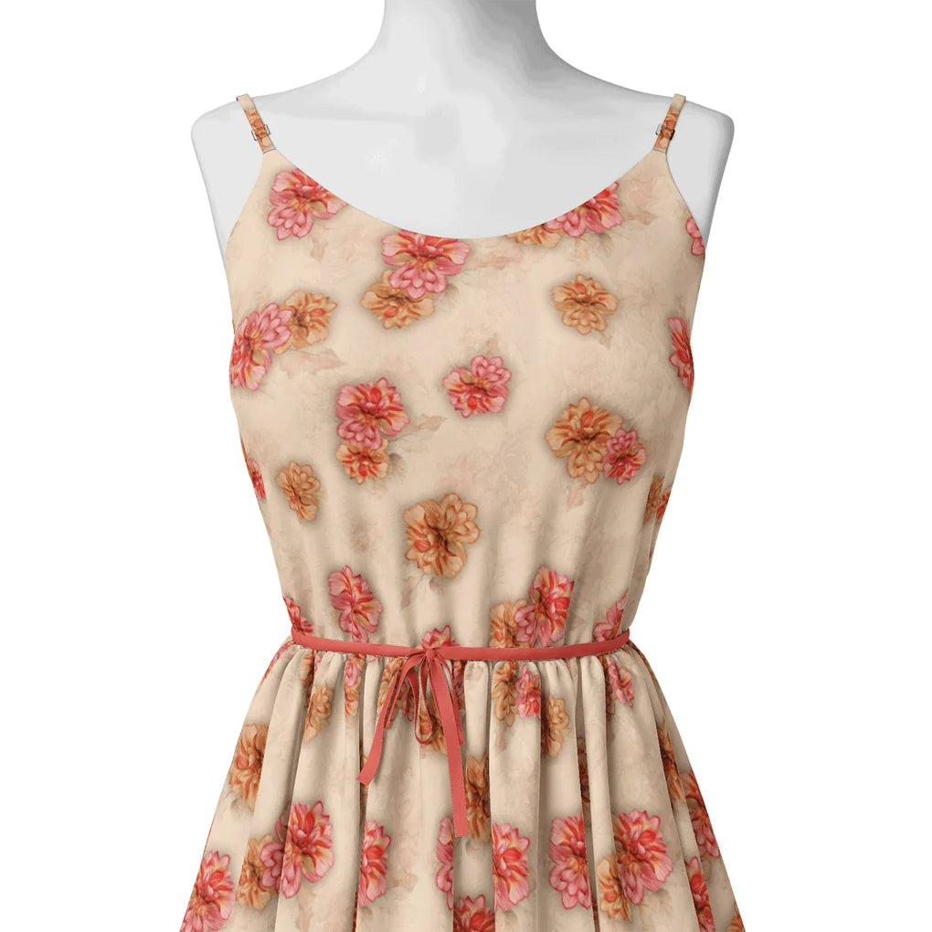 Beautiful Red With Light Floral Flower Digital Printed Fabric - Pure Georgette – pg 0 ta09127p3 110 beautiful red with light floral flower digital printed fabric pure georgette 2