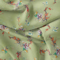 Nature Art Botanical Flower Digital Printed Fabric - Pure Georgette – pg 0 ta09566c 110 nature art botanical flower digital printed fabric pure georgette 4