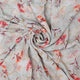 Beautiful Botanical Ixora Flower Digital Printed Fabric - Pure Georgette – pg 0 ta09631ph 110 beautiful botanical ixora flower digital printed fabric pure georgette 1