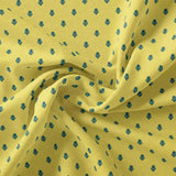Lemon Yellow Small And Single Motif Allover Digital Printed Fabric - Pure Georgette – pg 0 ta7590p2 110 lemon yellow small and single motif allover digital printed fabric pure georgette 1
