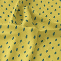 Lemon Yellow Small And Single Motif Allover Digital Printed Fabric - Pure Georgette – pg 0 ta7590p2 110 lemon yellow small and single motif allover digital printed fabric pure georgette 3