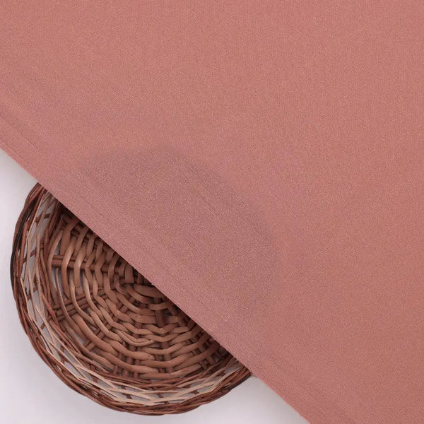 Peach Plain American Crepe Solid Fabric – plac 0 fvs2022667 110 peach plain american crepe solid fabric 2 - alternate view
