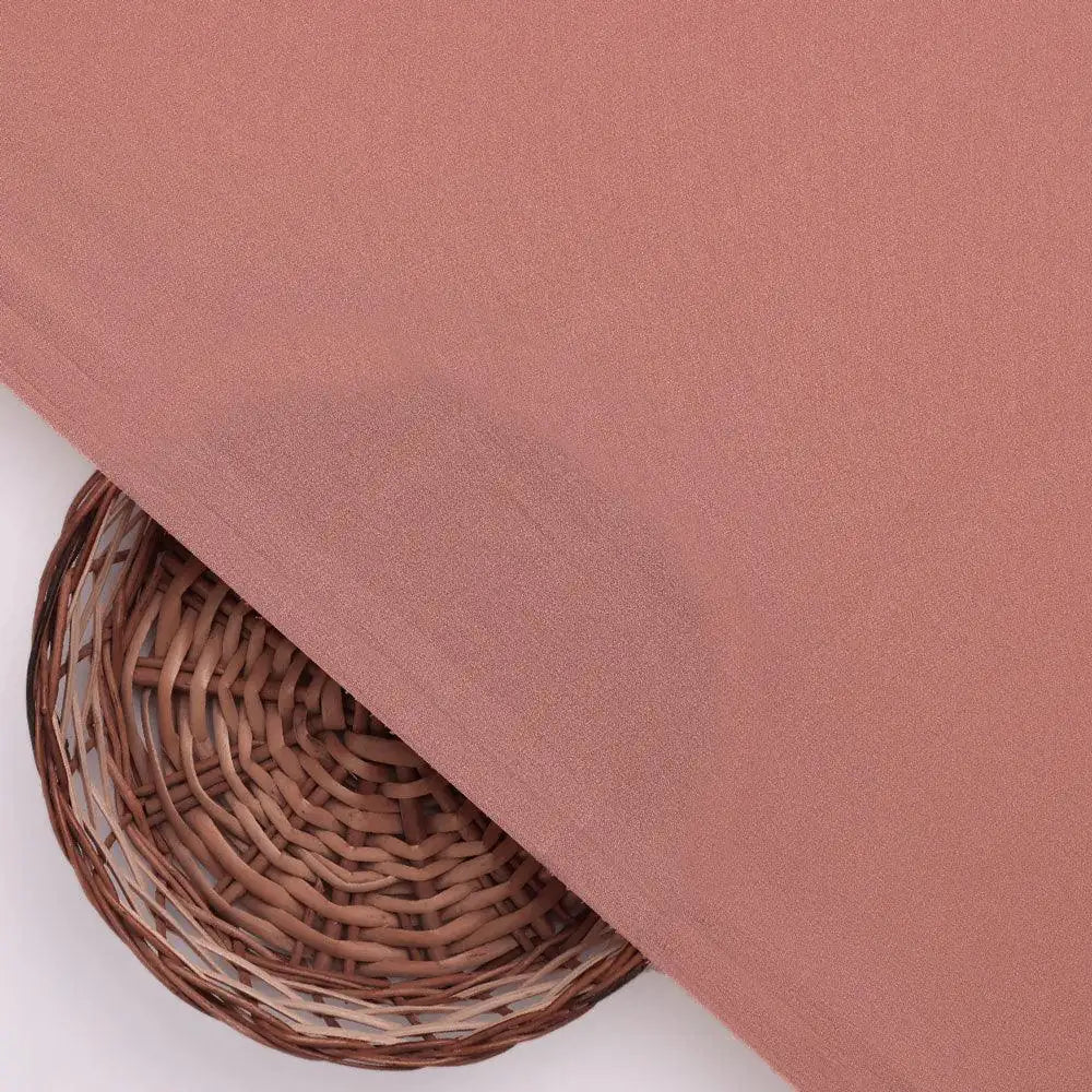 Peach Plain American Crepe Solid Fabric – plac 0 fvs2022667 110 peach plain american crepe solid fabric 2