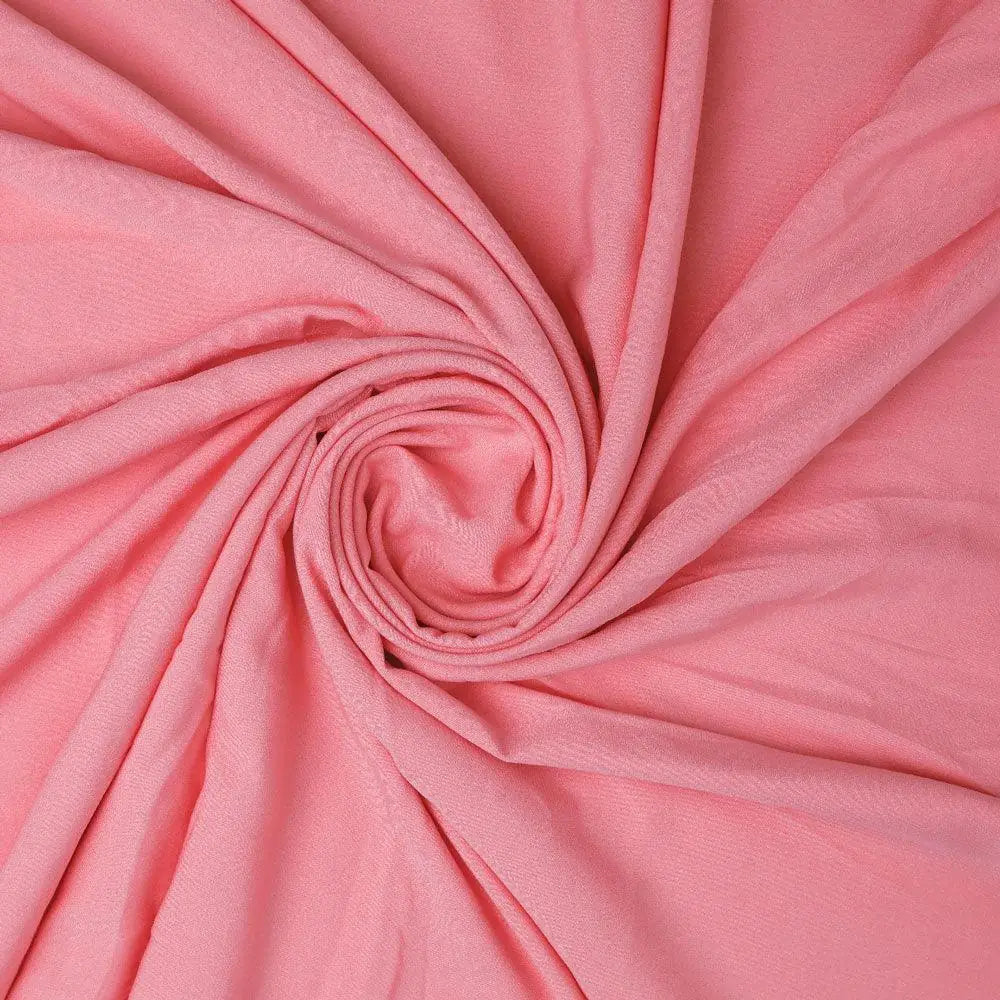 Pink Plain American Crepe Solid Fabric – plac 0 fvs2022668 110 pink plain american crepe solid fabric 1