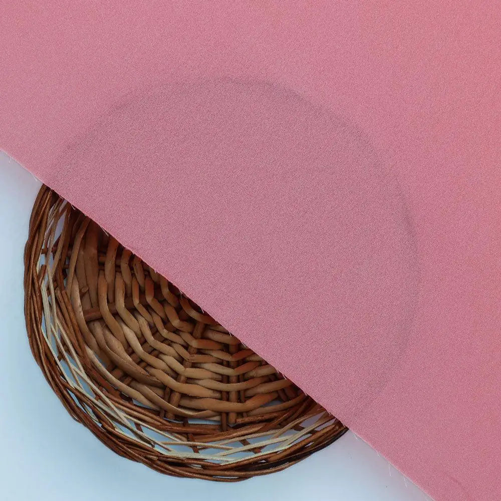 Pink Plain American Crepe Solid Fabric – plac 0 fvs2022668 110 pink plain american crepe solid fabric 2