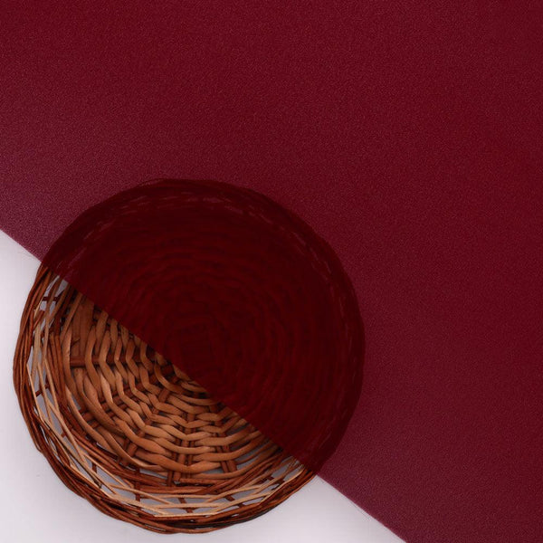 Maroon Red Plain Georgette Solid Fabric – plg 0 fvs2022673 110 red plain georgette solid fabric 2 - alternate view