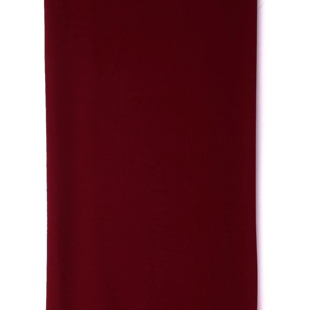 Red Plain Georgette Solid Fabric - FAB VOGUE Studio®