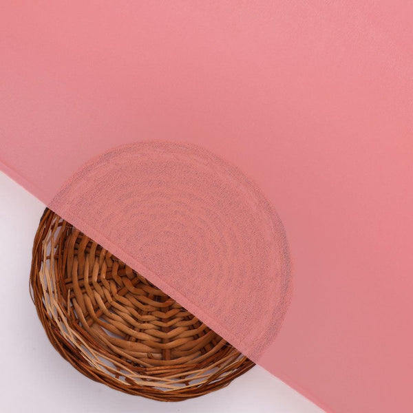 Peach Plain Georgette Solid Fabric – plg 0 fvs2022677 110 peach plain georgette solid fabric 2 - alternate view