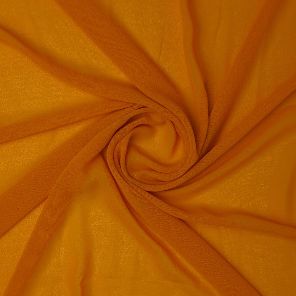 Orange Plain Georgette Solid Fabric – plg 0 fvs2022680 110 orange plain georgette solid fabric 1