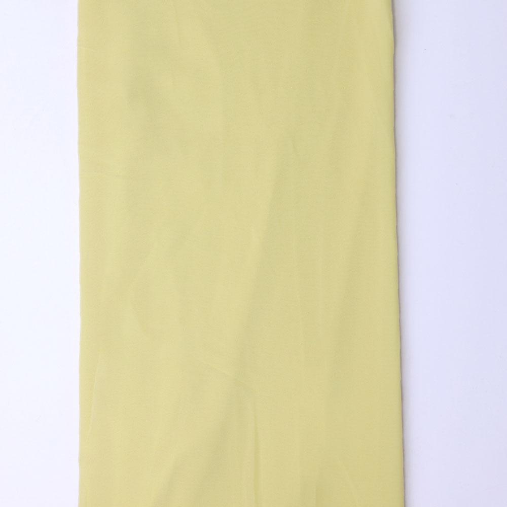 Lemon Yellow Plain Georgette Solid Fabric – plg 0 fvs2022682 110 yellow plain georgette solid fabric 4