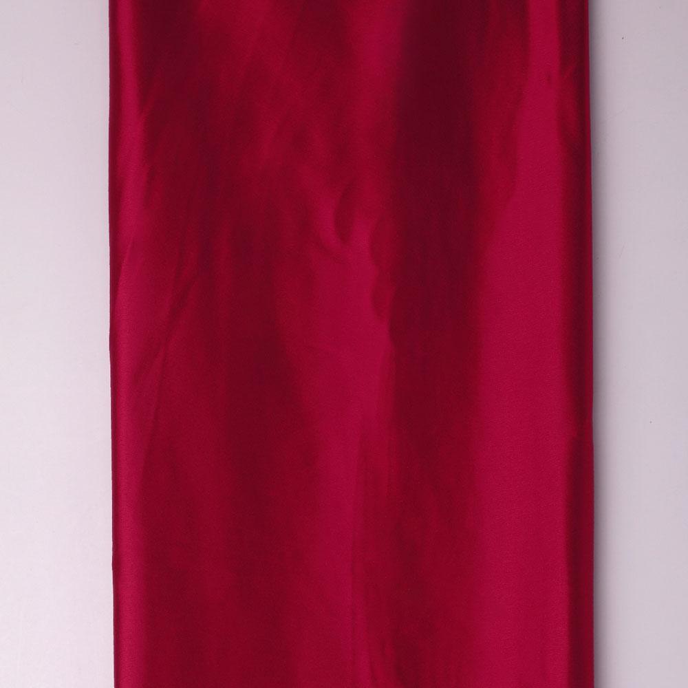 Red Plain Japan Satin Solid Fabric - FAB VOGUE Studio®