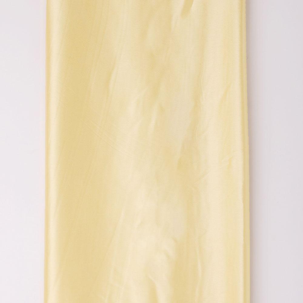 Yellow Plain Japan Satin Solid Fabric - FAB VOGUE Studio®